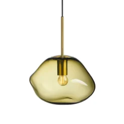 Crystal Stone Ø30 - Oliven / Messing