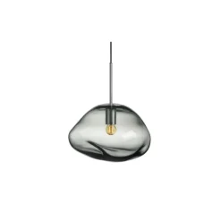 Crystal Stone Ø35 - Røkgrå / Stål