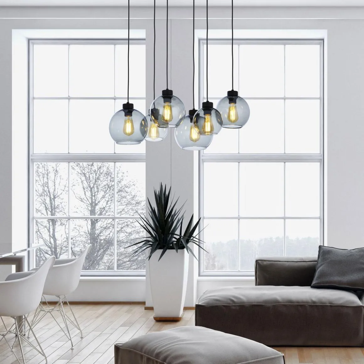 Cubus takpendel 6-lys