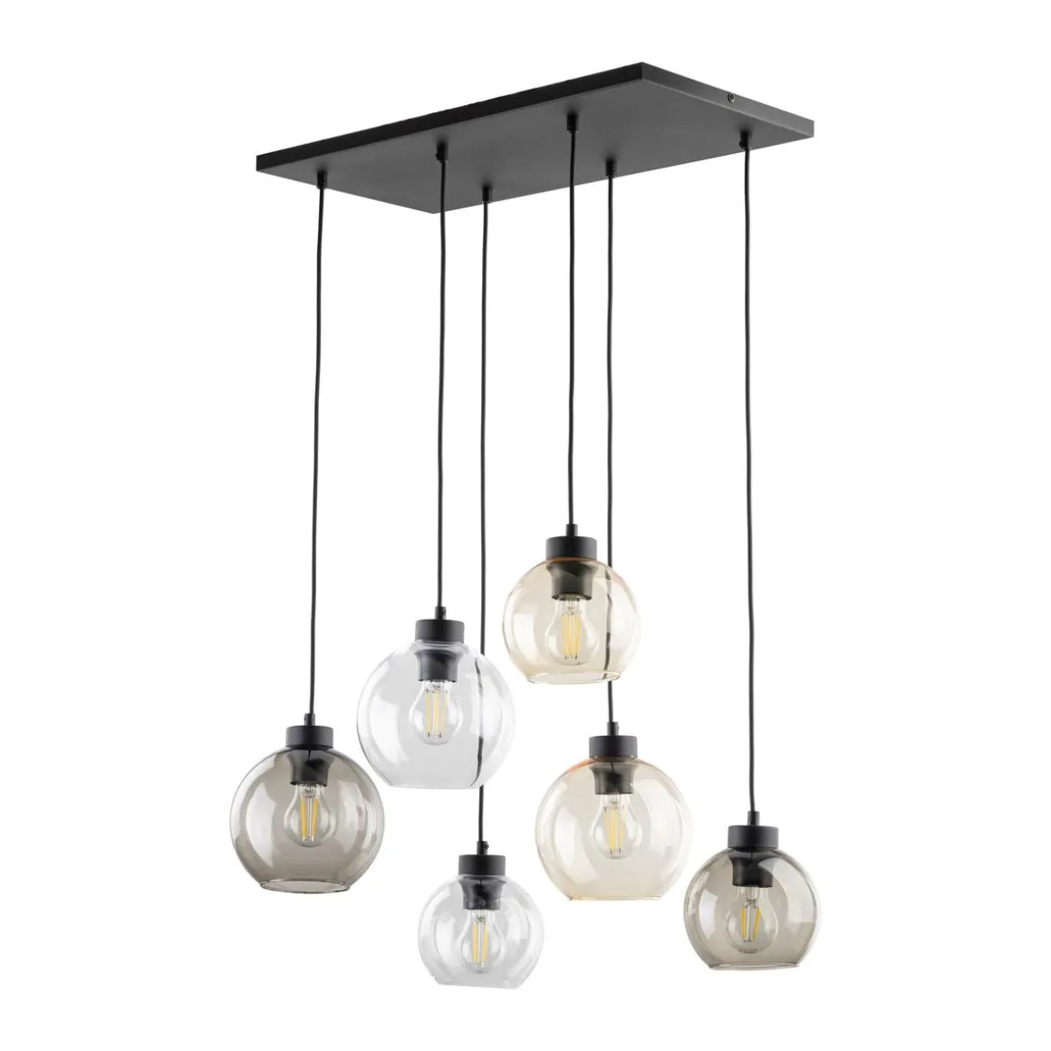 Cubus takpendel 6-lys