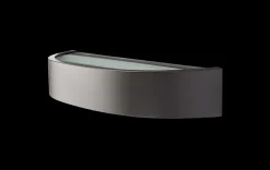 Curve vegglampe opp/ned 10W 2700K dimbar IP65