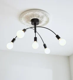 Cygnus taklampe 5L - Svart - Svart