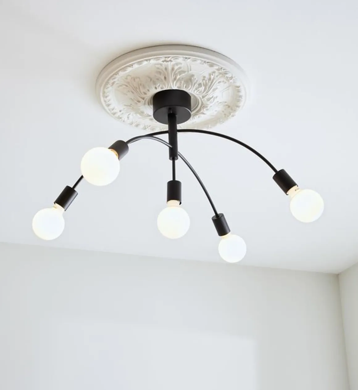 Cygnus taklampe 5L - Svart - Svart