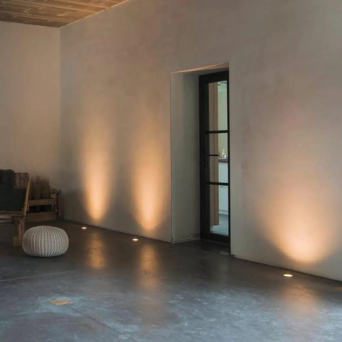 Dasar 116 rund nedfellbar uplight GU10 IP67