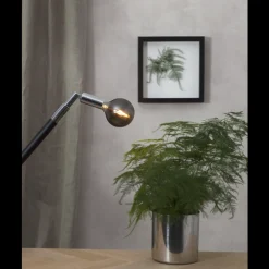 Decoration Globe smoke 80mm, dimbar E14 1,5W - Smoke