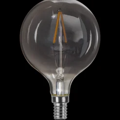 Decoration Globe smoke 80mm, dimbar E14 1,5W - Smoke