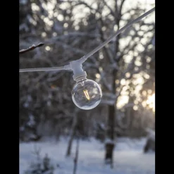 Dekorativ utendørs LED filament E27 95mm 2700K Plast