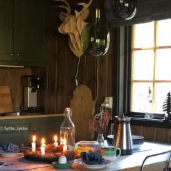 Dekorpære grønn 4W dimbar - 175 mm