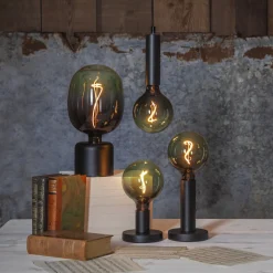 Dekorpære grønn 4W dimbar - 175 mm