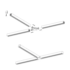 Designline T-skjøt - Svart