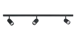 Designline Tube komplett 1.9 meter spotskinne med 3 spotter GU10 - Svart