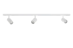 Designline Tube komplett 1,9 meter spotskinne med 3 spotter GU10 - Hvit