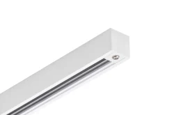 Designline Tube komplett 1,9 meter spotskinne med 3 spotter GU10 - Hvit