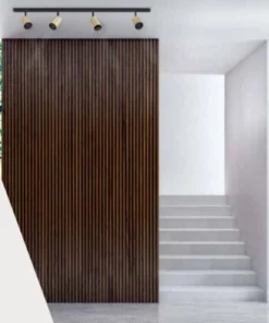 Designline Tube Pro komplett 1.9 meter spotskinne med 5 spotter GU10 - Svart/Messing