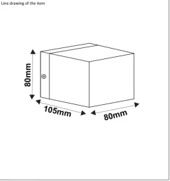 Devi vegglampe opp/ned