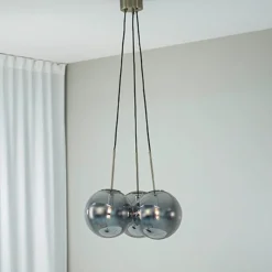 Dione takpendel 3 - Røykfarget - Røyk