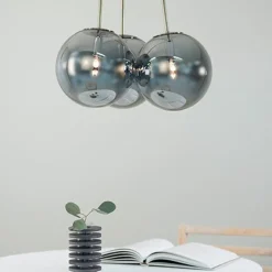 Dione takpendel 3 - Røykfarget - Røyk