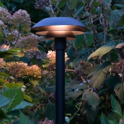 DL31 utendørs stolpe 100 cm IP44 - Svart