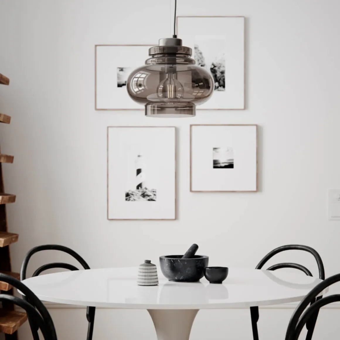 Dolores takpendel Ø30 - Konjakk