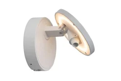 Dot vegglampe 7+3W med dimmer - Hvit