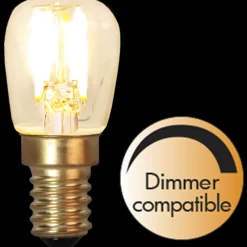 E14 LED ST26 1,4W 2100 Kelvin - Dimbar