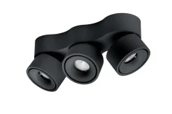 Easy W3100 Triple takspot 3x10W 2700K Dimbar - Svart