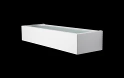 Edge vegglampe opp/ned 10W 3000 Kelvin dimbar IP65 - Hvit