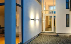 Edge vegglampe opp/ned 10W 3000 Kelvin dimbar IP65 - Hvit