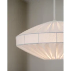 Edith takpendel 38 cm - Hvit