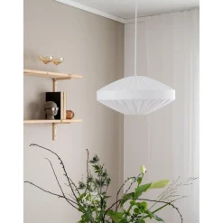 Edith takpendel 38 cm - Hvit