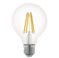 Eglo E27 Filament LED 6W 2700K 80 mm dimbar- Klar