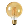 ELECT LED 3-STEP DIM Globe Gold 125mm
