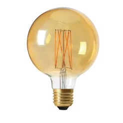 ELECT LED 3-STEP DIM Globe Gold 125mm