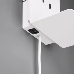 Element vegglampe - Hvit