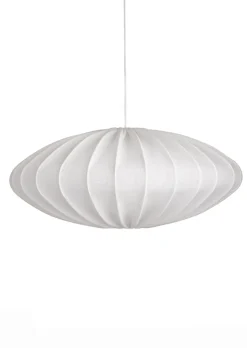 Ellipse 65 taklampe Hvit Lin