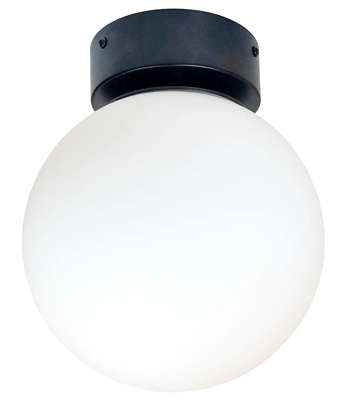 Emrik taklampe - Svart/Opal