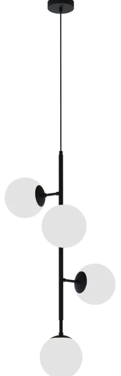 Emrik takpendel vertikal uten kupler - Svart