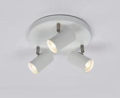 Era taklampe med 3 spotter - Hvit