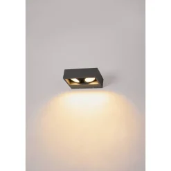 Eskina frame dobbel vegglampe utendørs 27W 3000/4000 Kelvin IP65