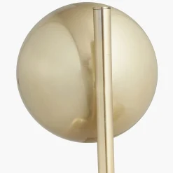 Estelle gulvlampe 141 cm - Opal/Messingfarget