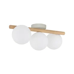 Estera wood taklampe 3-lys