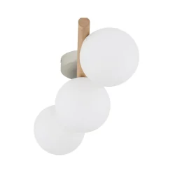 Estera wood taklampe 3-lys