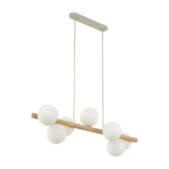 Estera wood takpendel 7-lys