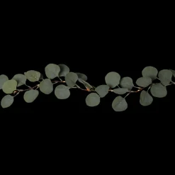 Eukalyptus dekorslynge med lys