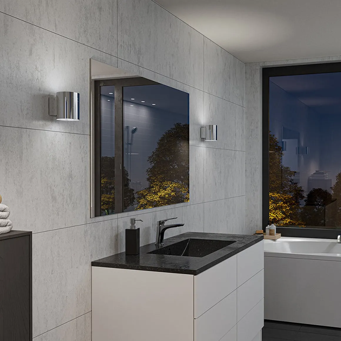 Evoke vegglampe small IP44