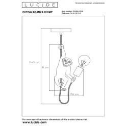 Extravaganza Chimp takpendel