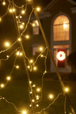 Fairybell 12M flaggstang julebelysning - 4000 LEDlys