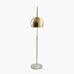 Feliciani gulvlampe 175 cm - Messing/Marmor