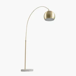 Feliciani gulvlampe 175 cm - Messing/Marmor