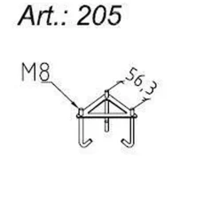 Festejern/betongforankring - 205